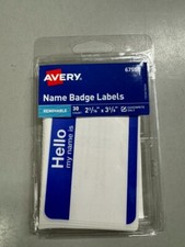 Avery name badge for sale  Aliquippa