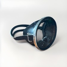 Máscara de mergulho livre Scuba Choice Spearfishing borracha vidro temperado formato oval manchado comprar usado  Enviando para Brazil