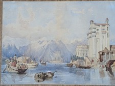 Antique original watercolour for sale  GLOUCESTER