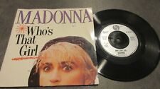 Madonna Who's That Girl 7" 1987 **EX/MINT** comprar usado  Enviando para Brazil
