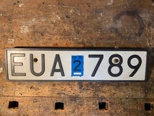 Altes kfz kennzeichen gebraucht kaufen  Berlin