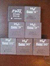 Vintage intel 486 d'occasion  Saint-Etienne