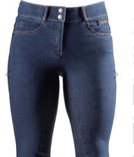 Calças jeans Agaso - comprimento azul perna curta comprar usado  Enviando para Brazil