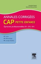 Annales corrigees cap d'occasion  France