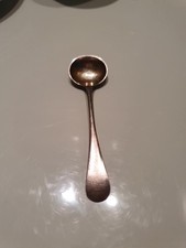 antique silver mustard spoon for sale  TEWKESBURY