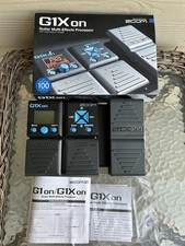 Novo! Zoom G1X ON Guitarra Processador Multi-Efeitos com Pedal de Expressão BATERIAS NOVAS comprar usado  Enviando para Brazil