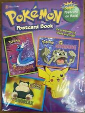 Libro de postales Pokemon - 24 postales con Pikachu, Snorlax, Dragonair segunda mano  Embacar hacia Argentina