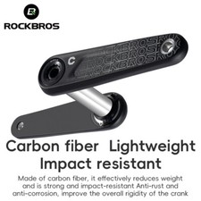 Manivela de bicicleta ROCKBROS fibra de carbono 110BCD leve braço de manivela de bicicleta comprar usado  Enviando para Brazil