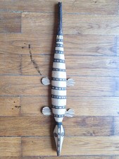 Crocodile bois jouet d'occasion  Paris-