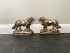 Pair antique brass for sale  DOWNHAM MARKET