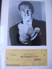David niven signed for sale  YORK