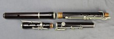 Flauta de madeira estilo francês antiga 19º Cen A4=435Hz comprimento 675mm 26,6", usado comprar usado  Enviando para Brazil