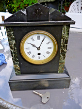 Antique marble clock for sale Antique marble clock for sale  BEDFORD