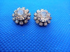 Orecchini clip metallo usato  Italia