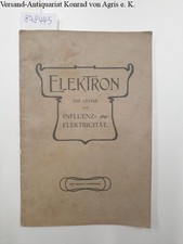 Elektron lehre influenz gebraucht kaufen  Dinkelscherben