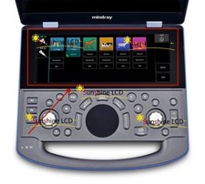 Conjunto de display LCD para detector de ultrassom portátil Mindray animal Vetus E7 B comprar usado  Enviando para Brazil