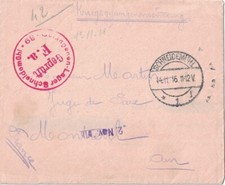 Guerre lettre camp d'occasion  Vedène
