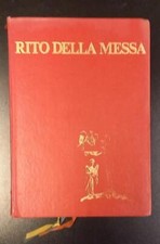 Rito della messa. usato  Lucca