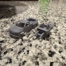 Ford F-350 Dually impresso em 3D escala 1/64, usado comprar usado Ford F-350 Dually impresso em 3D escala 1/64, usado comprar usado  Enviando para Brazil