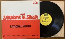 RATIONAL YOUTH – Saturdays In Silesia (Extended) 1st Canada Press 1982 LP VG++Ex, usado comprar usado  Enviando para Brazil