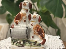 Antique staffordshire spaniels for sale  LONDON
