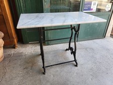 Table bistrot marbre d'occasion  Fabrègues