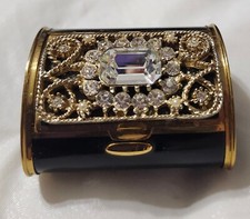 Antigo RARO K&K Kotler e Kopit Art Deco pó oblongo caixa compacta comprar usado  Enviando para Brazil
