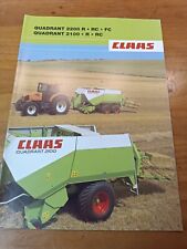 Prospekt claas quadrant gebraucht kaufen  Spraitbach