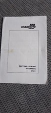 Sparkrite central locking for sale  CROOK