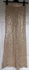 Excellent beige sequined for sale  TRURO