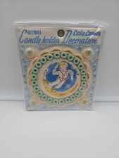Vintage 1960 Columbia Castiçal Decoração de Bolo Feliz Aniversário SPACE BOY comprar usado  Enviando para Brazil