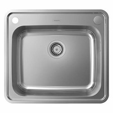 Używany, Zlewozmywak nablatowy Hansgrohe S41 S412-F50 na sprzedaż  PL