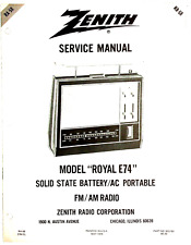 Original zenith service for sale  Fort Lauderdale