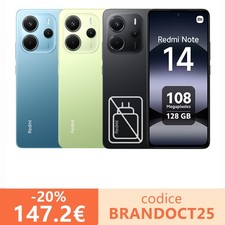 Xiaomi Redmi Note 14 4G Smartphone 8GB+256GB 108MP NFC 5500mAh 6.67" 33W Globale na sprzedaż  Wysyłka do Poland