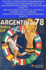 Mancolista argentina panini usato  Vestenanova