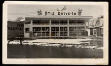 Foto antiga OTIS DRIVE-IN LANCHONETE NO INVERNO, MADISON, SOMERSET COUNTY, MAINE comprar usado  Enviando para Brazil