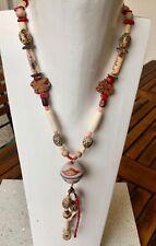Längere naturperlen kette gebraucht kaufen  Berlin