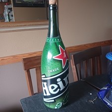 Garrafa Heineken 19 polegadas adição especial 3 quartos vintage comprar usado  Enviando para Brazil