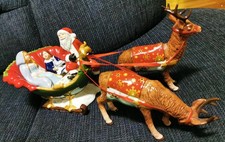 Villeroy & Boch Christmas Toys XL Schlitten Märchenpark 2 Rentiere OVP, usado comprar usado  Enviando para Brazil