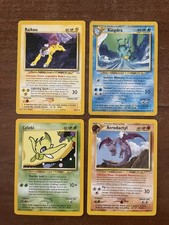 Raikou celebi aerodactyl usato  Genova