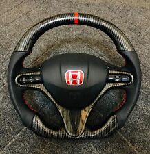 Volante esportivo de fibra de carbono para Honda Civic (2006 - 2012) FD1 FD2 comprar usado  Enviando para Brazil