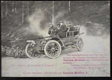 Usado, POSTAL PUBLICITARIA SPAIN PEUGEOT Coche VACUUM MOBILOIL 1910 Rally Competición segunda mano  Argentina 