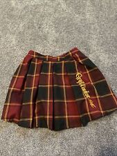Saia bordada feminina Harry Potter Wizarding World GRYFFINDOR xadrez M comprar usado  Enviando para Brazil