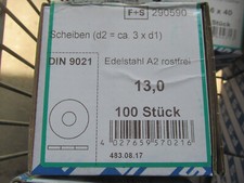 Restposten unterlegscheiben 13 gebraucht kaufen  Osnabrück