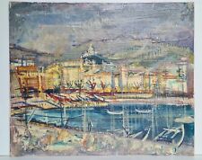 Tableau huile bois d'occasion  Matour