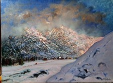 Sergio manfredi dipinto usato  Collegno