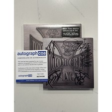 Black Label Society Doom Crew Inc CD autografado livreto Zakk Wylde certificado de autenticidade 4 comprar usado  Enviando para Brazil