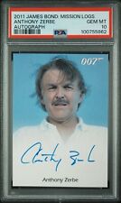 Usado, 2011 James Bond Mission Logs Anthony Zerbe como Milton Krest autógrafo autografado PSA 10 comprar usado  Enviando para Brazil
