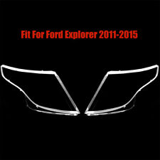 Tampa da lente do farol do lado esquerdo direito 2 peças para Ford Explorer 2011-2015 comprar usado  Enviando para Brazil