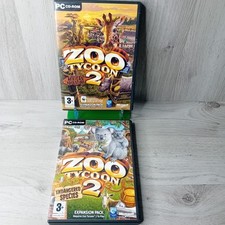 ZOO TYCOON 2 PACOTE DE EXPANSÃO PC CD ROM GAME - RARO LOTE DE TRABALHO DE JOGOS RETRÔ, usado comprar usado  Enviando para Brazil